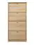 Schuhkipper Kiefer Holz massiv, Farbe: Natur 150x72x30 cm, Schuhschrank Schuhkommode Abbildung