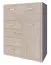 Kommode Kerowagi 23, Farbe: Sonoma Eiche - Abmessungen: 125 x 100 x 41 cm (H x B x T)