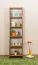 Bücherregal - 50 cm breit, Kiefer Holz-Massiv, Farbe: Eiche Abbildung
