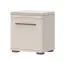 Sitzbank mit Stauraum Neiafu 110, Farbe: Kaschmir, Soft-Close-System, gepolstertes Sitzkissen, Maße: 53 x 46 x 36 cm, für die Garderobe