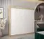 Schiebetürenschrank / Kleiderschrank Bisaurin 5A, Farbe: Eiche Sonoma / Weiß matt - Abmessungen: 200 x 200 x 62 cm ( H x B x T)