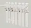 Garderobe Kiefer massiv Vollholz weiß lackiert Junco 350 – Abmessung 80 x 80 x 29 cm