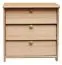 Schuhschrank Kiefer Holz massiv, Farbe: Natur 62x62x40 cm Abbildung