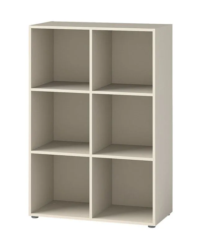 Regal Maräne 04, Farbe: Kaschmir - Abmessungen: 117 x 80 x 38 cm (H x B x T)