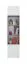 Jugendzimmer - Regal Lede 06, Farbe: Grau / Eiche / Weiß - Abmessungen: 190 x 45 x 40 cm (H x B x T)