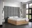 Wandpaneel mit eleganten Design Farbe: Grau - Abmessungen: 42 x 42 x 4 cm (H x B x T)