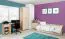 Jugendzimmer - Kommode Gabriel 03, Farbe: Eiche Braun / Creme - 88 x 78 x 52 cm (H x B x T)