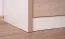 Schiebetürenschrank / Kleiderschrank Cerdanyola 07, Farbe: Eiche / Weiß - Abmessungen: 222 x 269 x 64 cm (H x B x T)