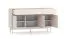 Sideboard / Kommode Humboldt 05 | Maße: 154 x 40 x 85 cm | Farbe: Eiche Cremona / Kaschmir | 3 Schubladen | 3 Türen | Beine: Metall | Soft-Close