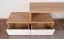 TV - Unterschrank Wooden Nature 107 Eiche teilmassiv geölt - 185 x 60 x 45 cm (B x H x T)