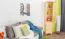 Schrankvitrine, Kiefer Massivholz, Farbe: Natur Abbildung