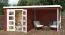 Gartenhaus G280 Schwedenrot - 28 mm Blockbohlenhaus, Grundfläche: 10,47 m², Flachdach