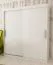 180 cm breiter Kleiderschrank mit 10 Fächern und 2 Türen | Farbe: Weiß Abbildung