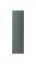 Tür für Eckkleiderschrank | Farbe: Dunkelgrün Halbmatt | Maße: 51 x 2 x 189,5 cm