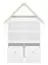 Kinderzimmer - Regal Egvad 13, Farbe: Weiß / Buche - Abmessungen: 136 x 101 x 40 cm (H x B x T), mit 2 Schubladen und 6 Fächern