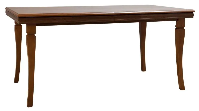 Esstisch ausziehbar Sentis 22, Farbe: Dunkelbraun - 160 - 203 x 90 cm (B x T)
