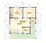 Ferienhaus F30 mit Terrasse, Überdachung & Abstellraum| 27,8 m² | 70 mm Blockbohlen | Naturbelassen | Inkl. Fußboden & Isolierverglasung