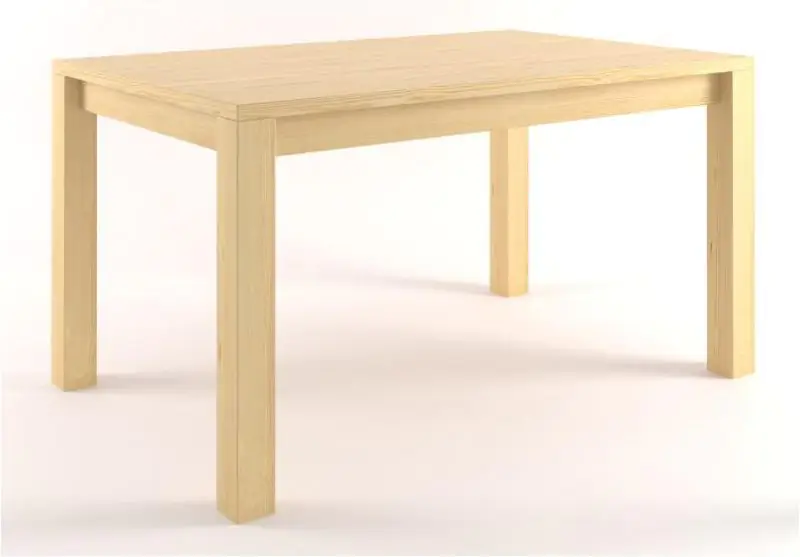 Tisch 120x80 cm, Farbe: Natur Abbildung