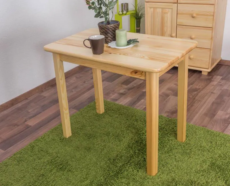 Kiefertisch 90 x 55 cm Abbildung