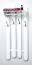 Garderobe Kiefer massiv Vollholz Weiß Junco 345 - Abmessungen: 125 x 50 x 33 cm (H x B x T)