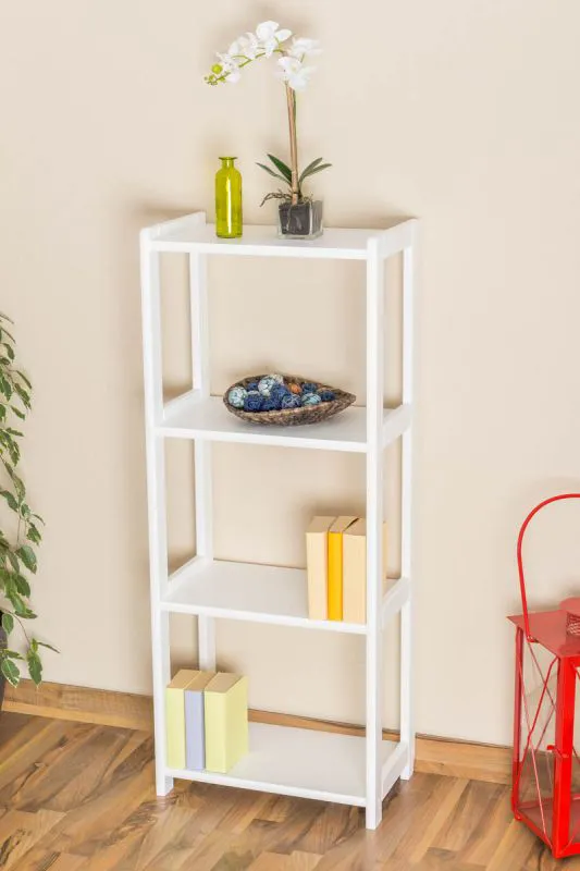 Regal weiß 30 cm tief