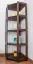 Standregal, 74 cm breit, Kiefer Holz-Massiv, Farbe: Nuss Abbildung