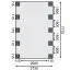 Einzelcarport Classic 3 mit PVC-Dach Variante A SET, Farbe: Natur KDI, Grundfläche 21,24 m²