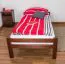 Einzelbett "Easy Premium Line" K1/1n, Buche Vollholz massiv Dunkelbraun - Maße: 90 x 200 cm
