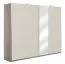 Kleiderschrank beige hochglanz