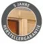 Saunahaus "Linnea 2" SET mit Holzofen und klassischer Tür, Farbe: Natur - 336 x 231 cm (B x T), Grundfläche: 7 m²