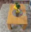 Couchtisch Kiefer massiv Vollholz Erlefarben Junco 484 – Abmessung 90 x 60 x 50 cm (B x T x H)