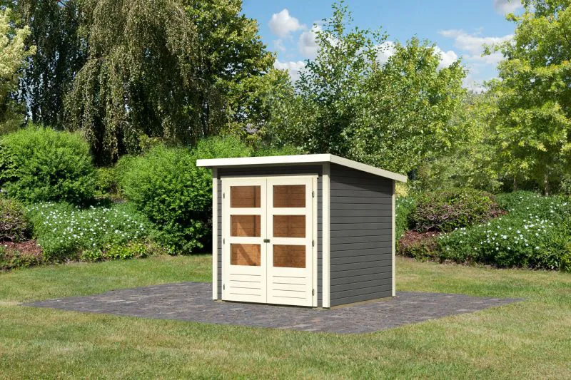 Gartenhaus terragrau, Grundfläche: 3,31m²