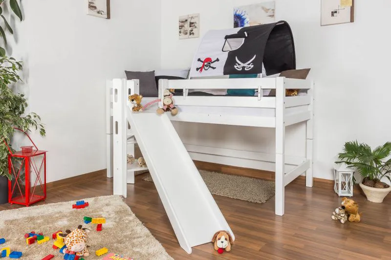Kinderbett mit Rutsche