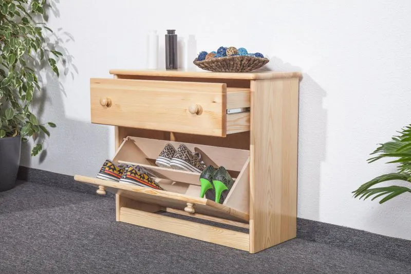 Schuhschrank Kiefer massiv