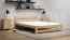 Doppelbett Segudet 19, Kiefer Vollholz massiv, Farbe: Naturbelassen Kiefer - Liegefläche: 180 x 200 cm (B x L)