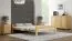 Doppelbett im Landhaus Stil Llorts 21, Kiefer Vollholz massiv, Farbe: Naturbelassen Kiefer - Liegefläche: 180 x 200 cm (B x L)