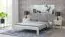 Jugendbett im schlichten Design Erts 27, Kiefer Vollholz massiv, Farbe: Kiefer gebleicht - Liegefläche: 160 x 200 cm (B x L)