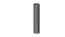 Rauchrohr mit Drosselklappe Länge 1000 mm - Durchmesser: 120 mm, Farbe: Schwarz