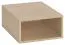 Kleine Box | Farbe: Schwarz | Universelles Accessoire | Maße: 31,5 x 40,5 x 15,5 cm | für TV-Unterschränke oder Wandregal