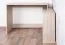 Schreibtisch Kasungu 18, Farbe: Eiche - Abmessungen: 77 x 112 x 101 cm (H x B x T)