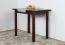 Tisch Kiefer massiv Vollholz Walnussfarben Junco 227A (eckig) - 90 x 60 cm (B x T)