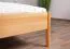 Doppelbett Wellsford 01 Kernbuche massiv geölt - Liegefläche: 160 x 200 cm (B x L)