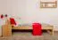 Kinderbett 80 x 200 cm | Massivholz: Kiefer | Natur Lackiert Abbildung