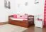 Schubladenbett Buche 90 x 200 cm Kirsche Abbildung