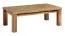 Einfaches Wohnzimmer Komplett - Set C Floresta, 4-teilig, mit gebürsteter Oberfläche, Natur Eiche teilmassiv, geölt / gewachst, mit modernen Wandregal