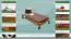 Futonbett Kiefer 90 x 200 cm Eiche
