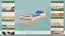 Kinderbett / Jugendbett Kiefer massiv Vollholz natur 72, inkl. Lattenrost - 90 x 200 cm (B x L)