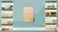 Kommode Kiefer massiv Vollholz natur Columba 04 - Abmessungen: 101 x 60 x 50 cm (H x B x T)