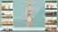 Regal / Eckregal Kiefer massiv Vollholz Erlefarben Junco 59 - Abmessungen: 200 x 42 x 30 cm (H xB x T)