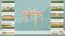 Tisch 75x140 cm, Farbe: Natur